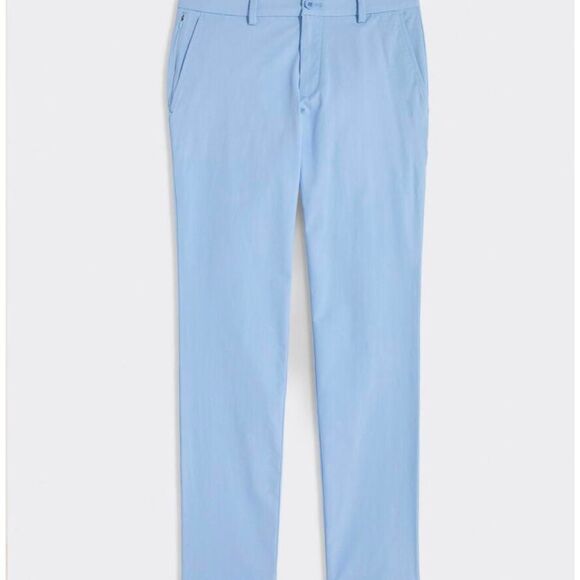 Vineyard Vines Mens Breaker Pants. Light Blue. Size 30 X 30. - Picture 3 of 10